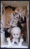 Trouble child by steve newton, Sculpture, mixed media, ceramic, plaster