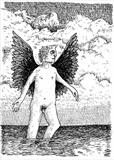 Wings by steve newton, Drawing, Pen on Paper