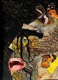 collagehead2 by steve newton, Giclee Print, direct digital print