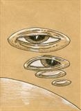 small drawing 56 by steve newton, Drawing, Pen on Paper