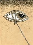 small drawing 61 by steve newton, Drawing, Pen on Paper