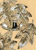 small drawing 69 by steve newton, Drawing, Pen on Paper