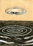 small drawing 88 by steve newton, Drawing, Pen on Paper