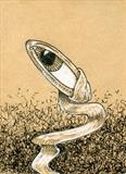 small drawing 95 by steve newton, Drawing, Pen on Paper