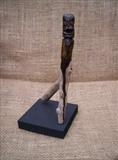 totem 2 by steve newton, Sculpture, Wood