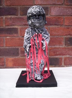 Doll 2 by steve newton, Sculpture, mixed media