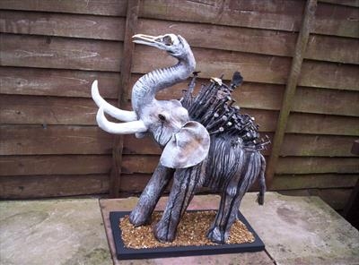 Memory by steve newton, Sculpture, Mixed media, Fimo, Plasticene & Papier mache.