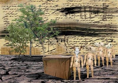 collagejune7 by steve newton, Giclee Print, direct digital print